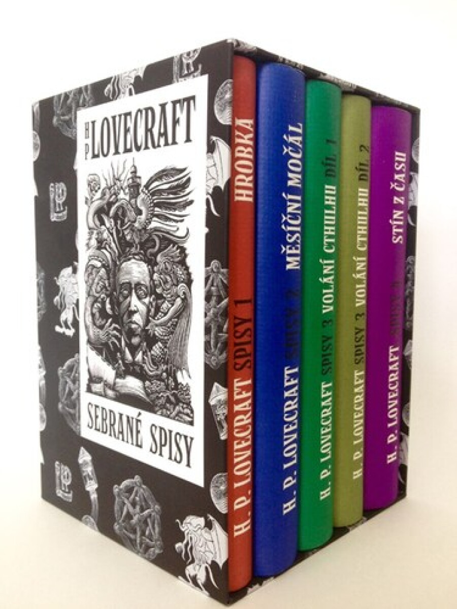 Kniha Sebrané spisy H. P. Lovecrafta (BOX)