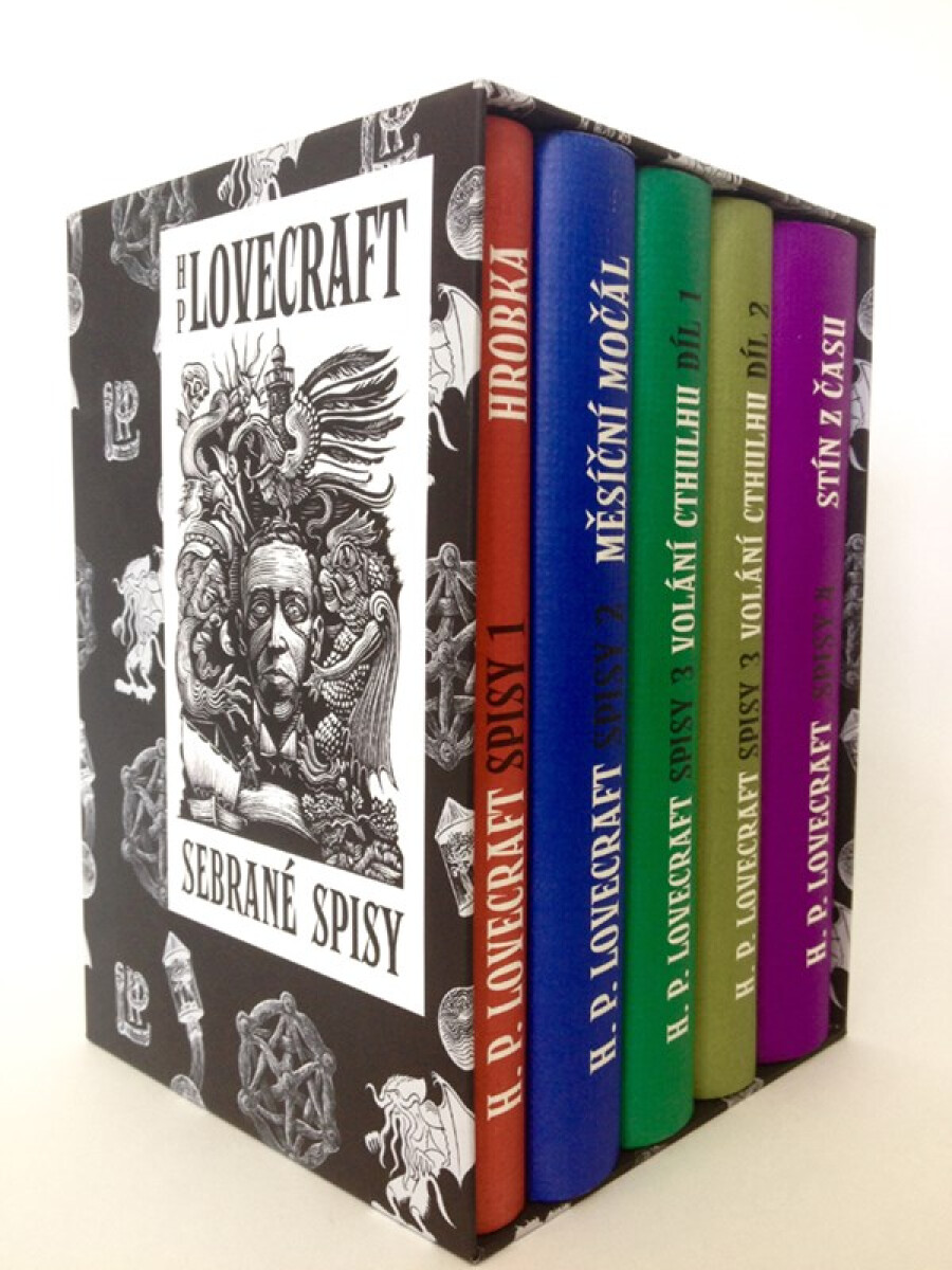 Kniha Sebrané spisy H. P. Lovecrafta BOX