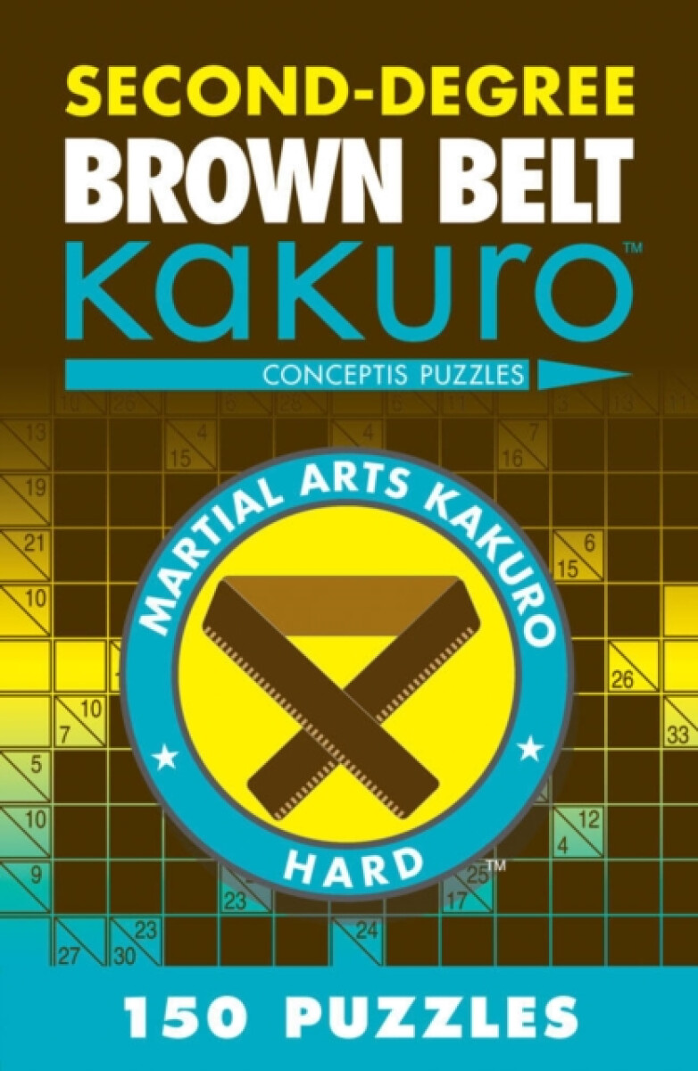 Kniha Second-Degree Brown Belt Kakuro