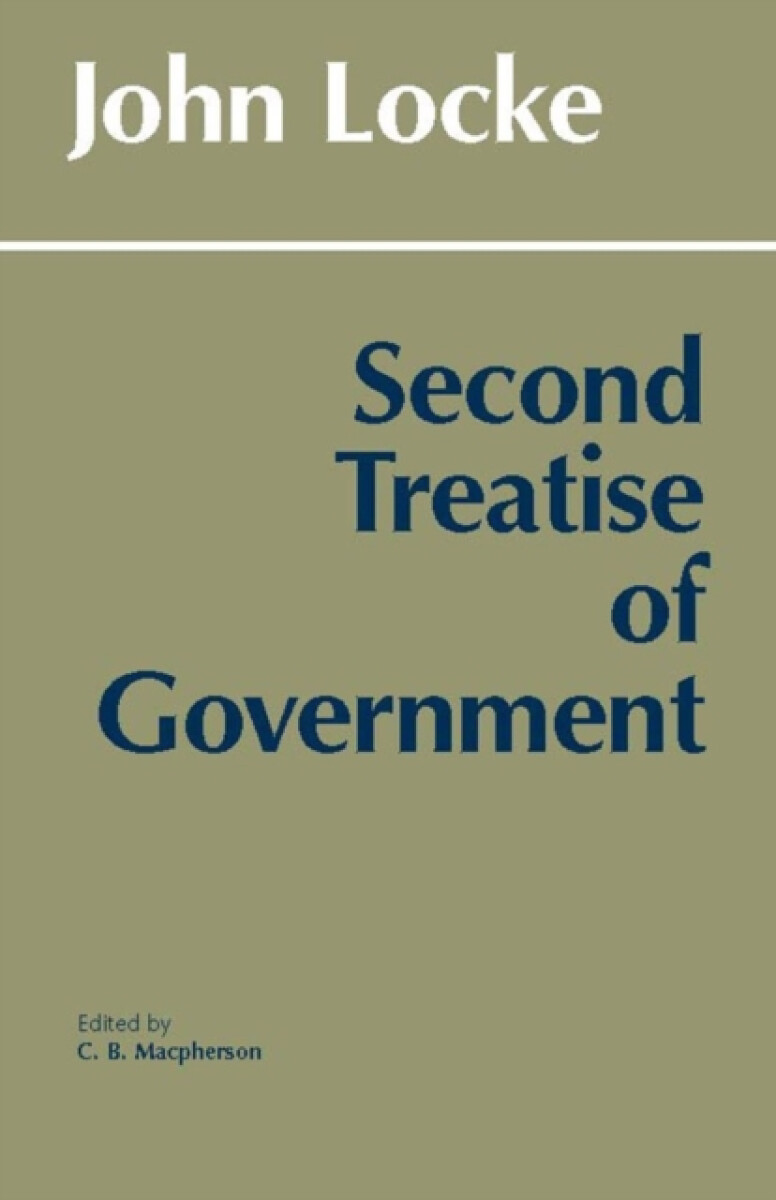 Levně Second Treatise of Government - John Locke