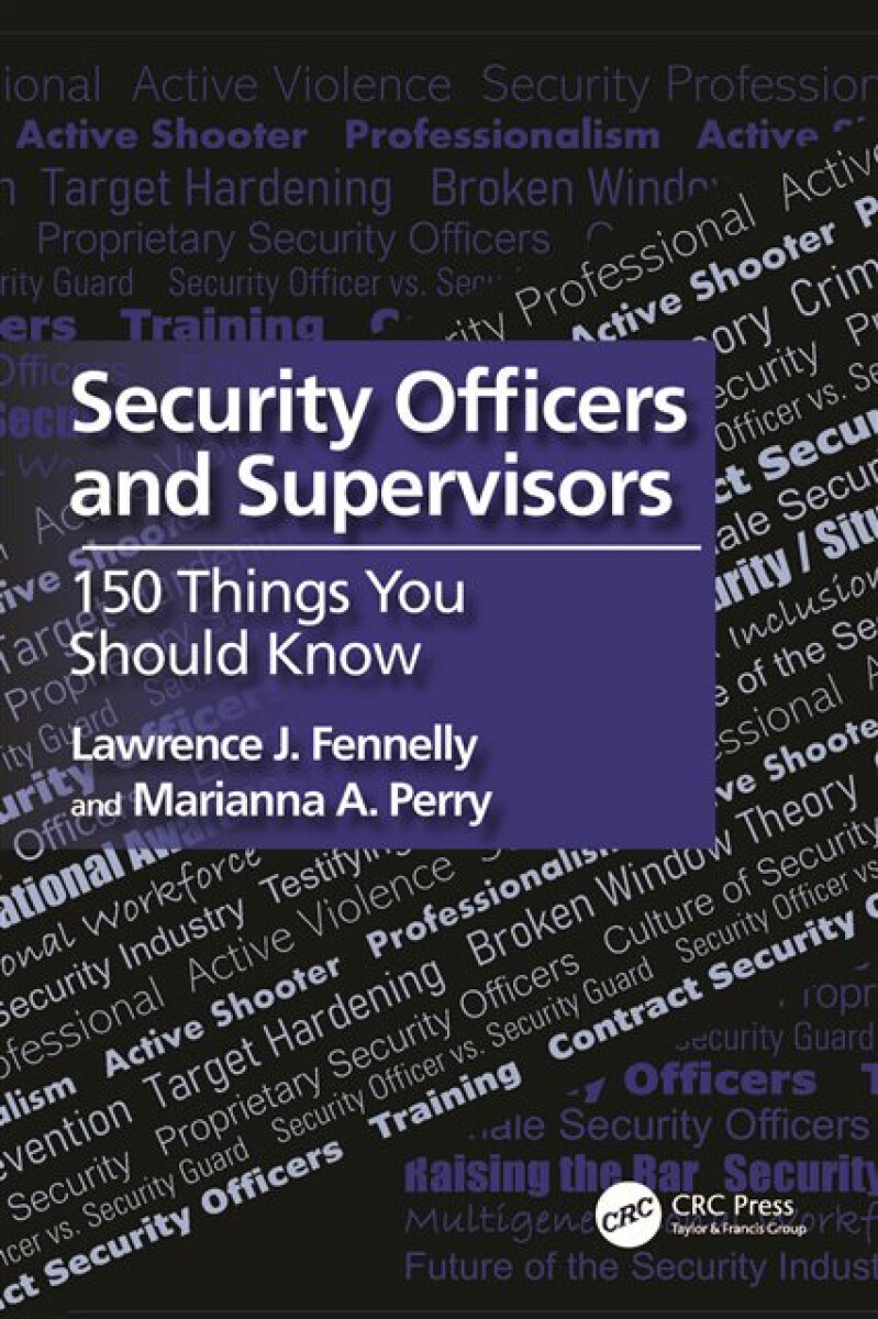 Kniha Security Officers and Supervisors