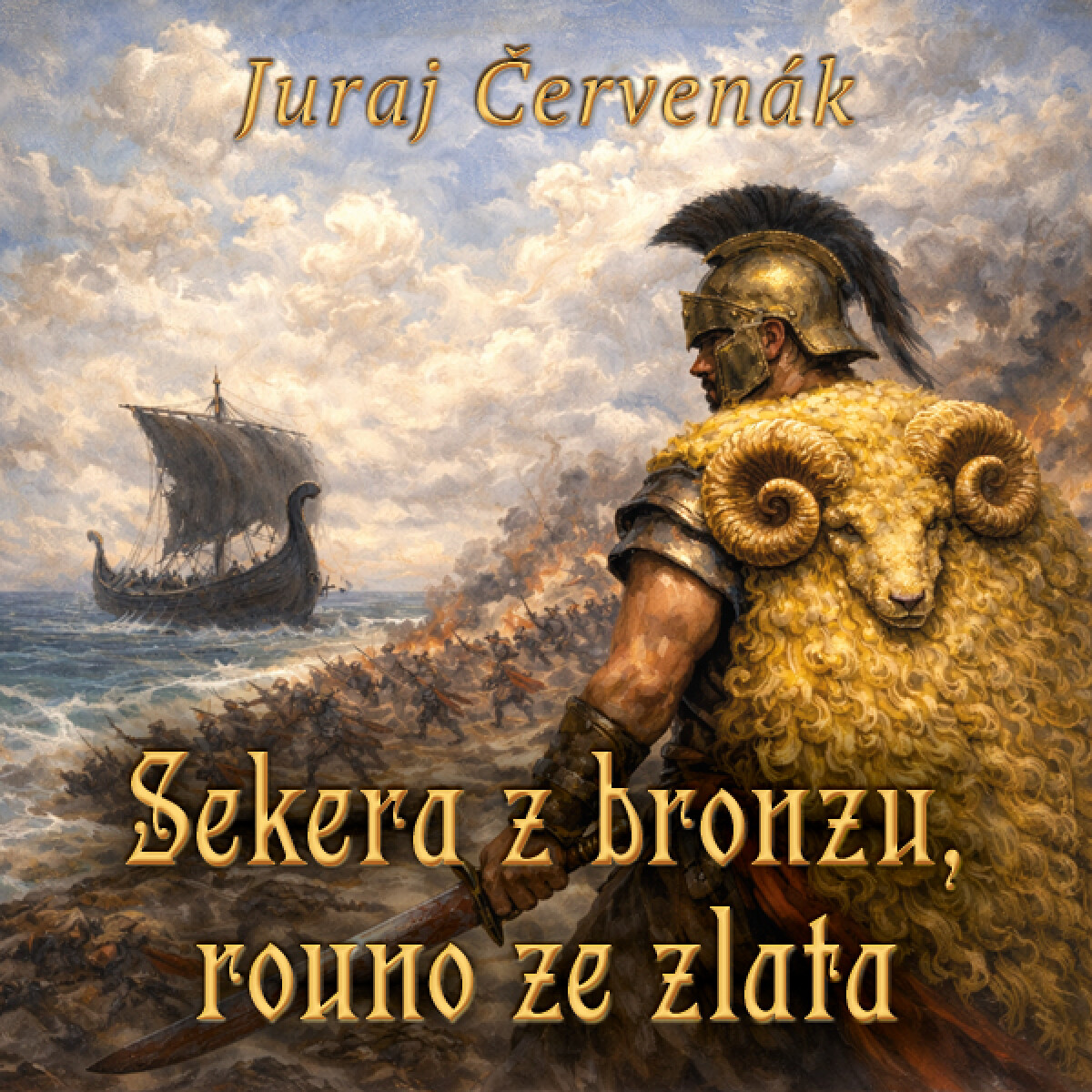 Levně Sekera z bronzu, rouno ze zlata - Juraj Červenák - audiokniha