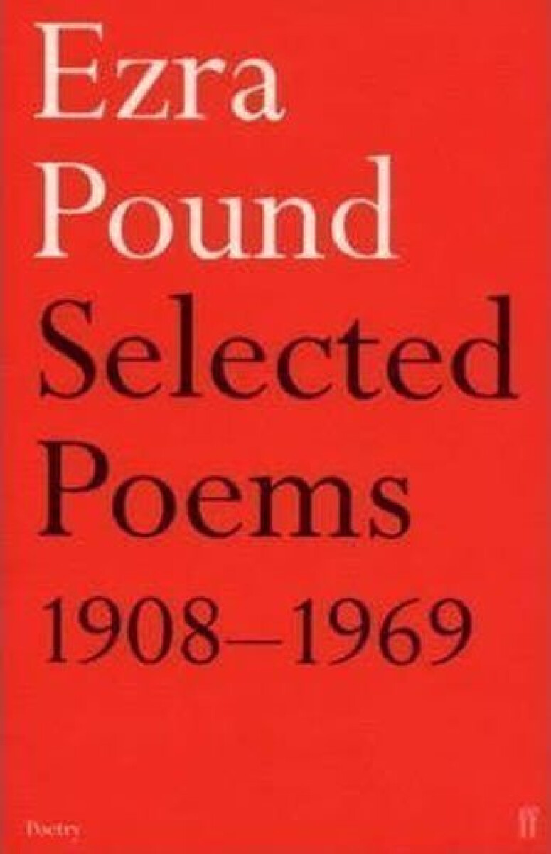 Kniha Selected Poems, 1908-1969