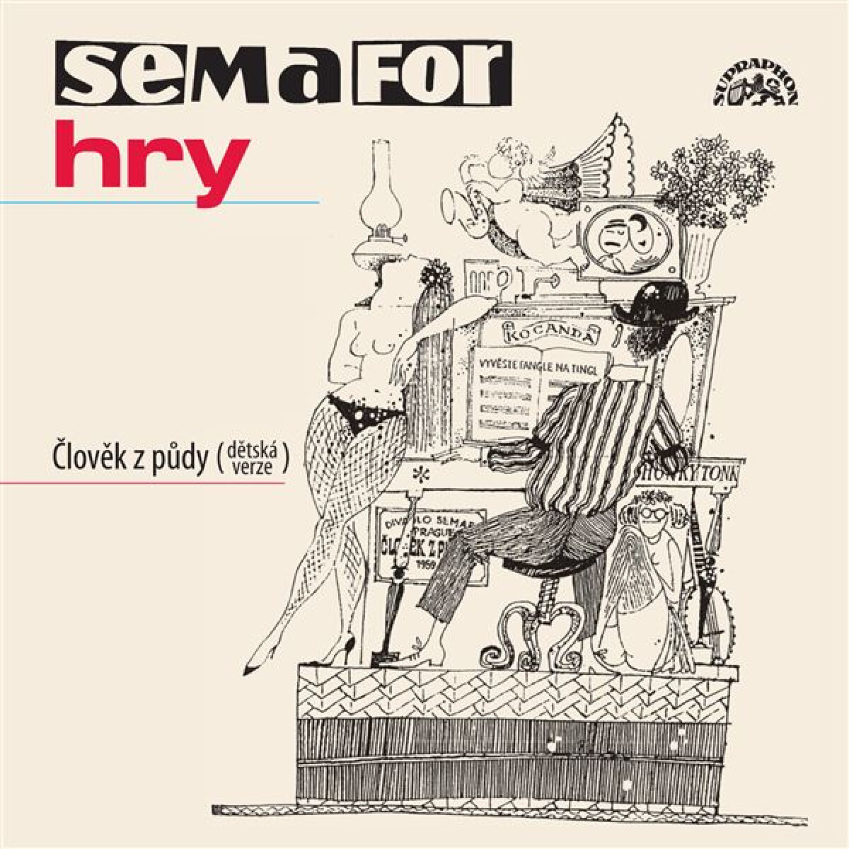 Levně Semafor Hry Člověk z půdy - audiokniha