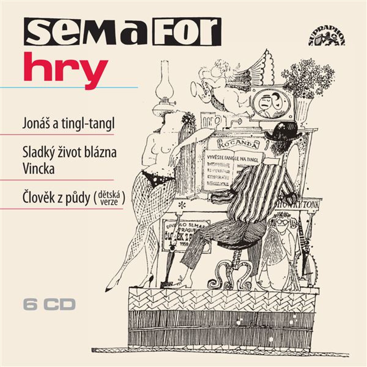 Levně Semafor Hry Jonáš a tingl-tangl - audiokniha