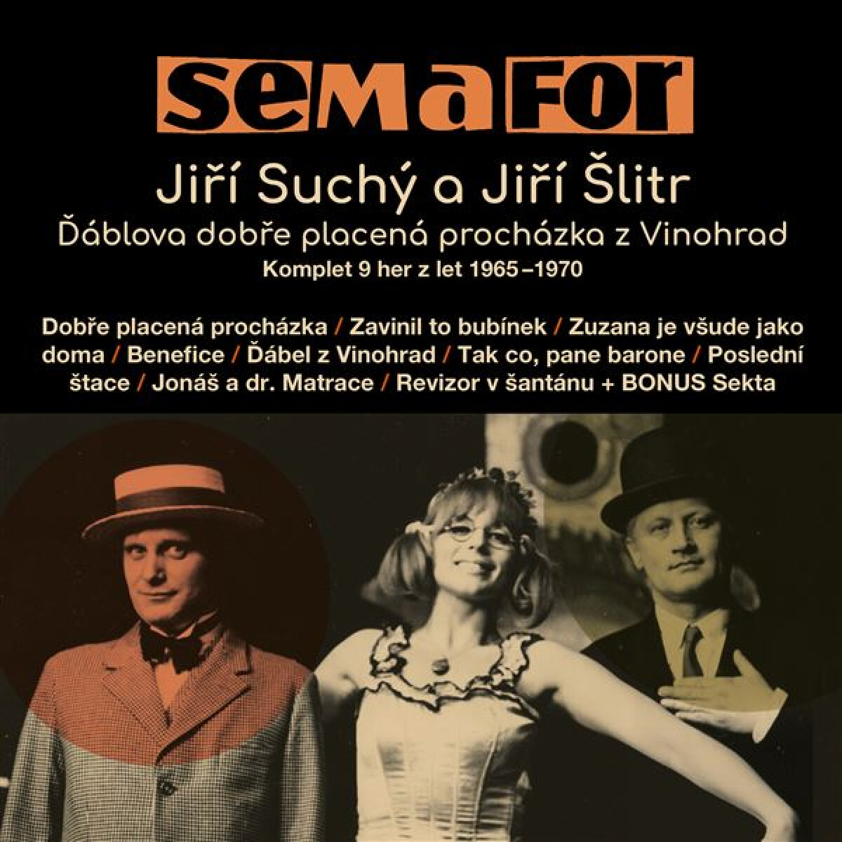Levně Semafor Komplet 9 her z let 1965-1970 - audiokniha