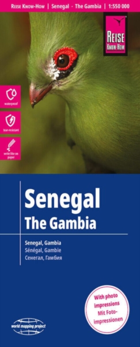 Levně Senegal, Gambia (1:550.000) - Reise Know How