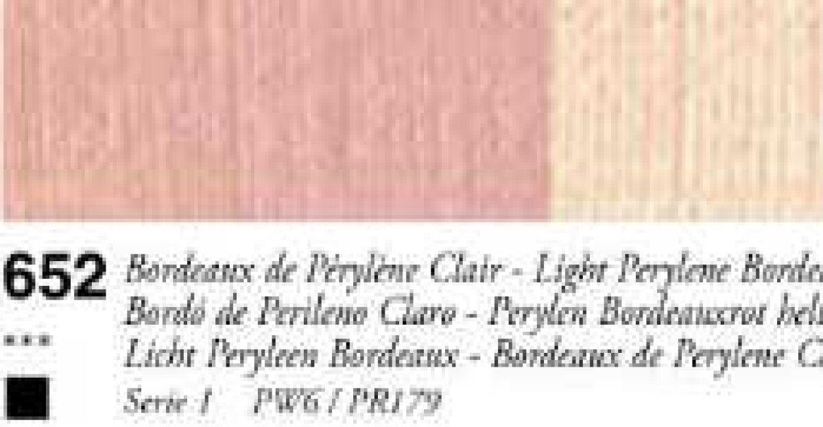 Sennelier oil stick 38ml – 652 Light Perylene Bordeaux