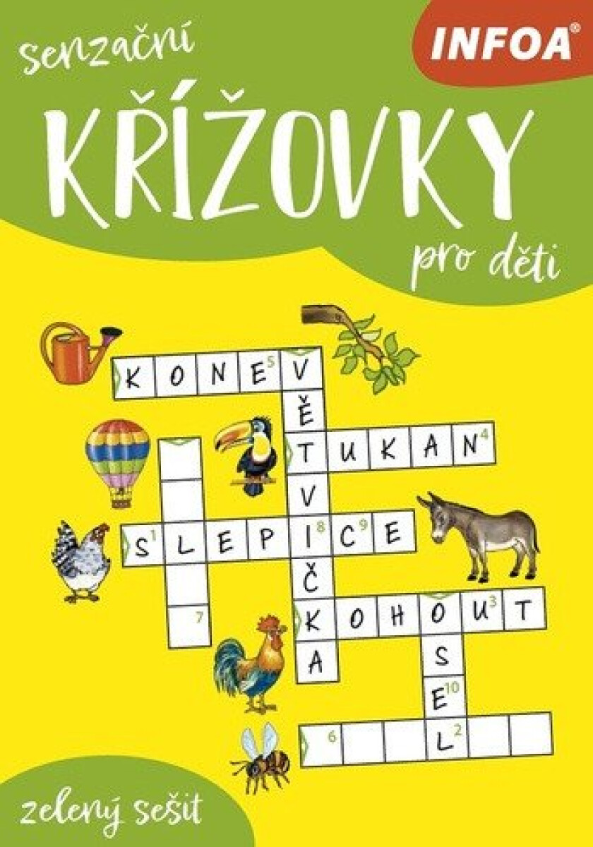 Kniha Senzační křížovky pro děti
