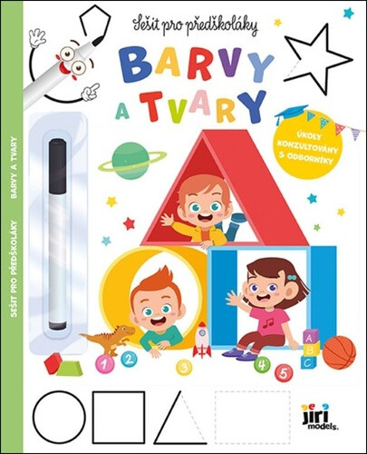 Sešit pro předškoláky Barvy a tvary