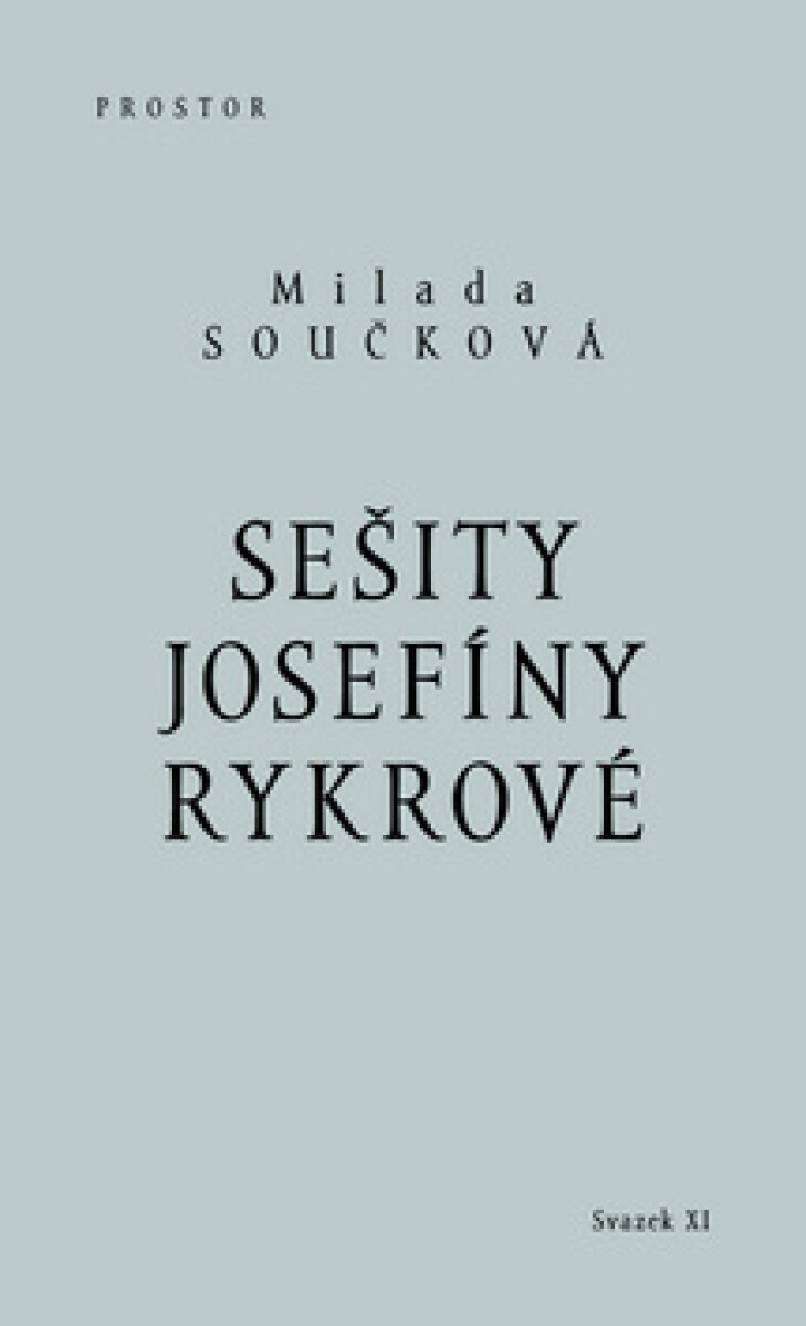 Kniha Sešity Josefíny Rykrové
