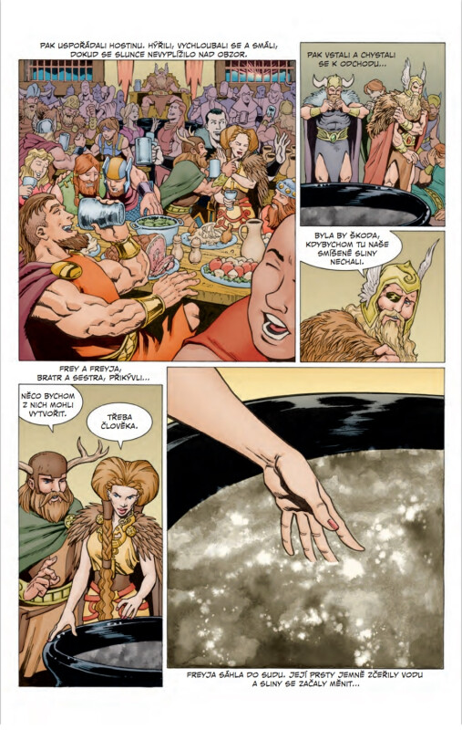 Severská mytologie II.- III. - Neil Gaiman, Philip Craig Russell (obrázek 3)
