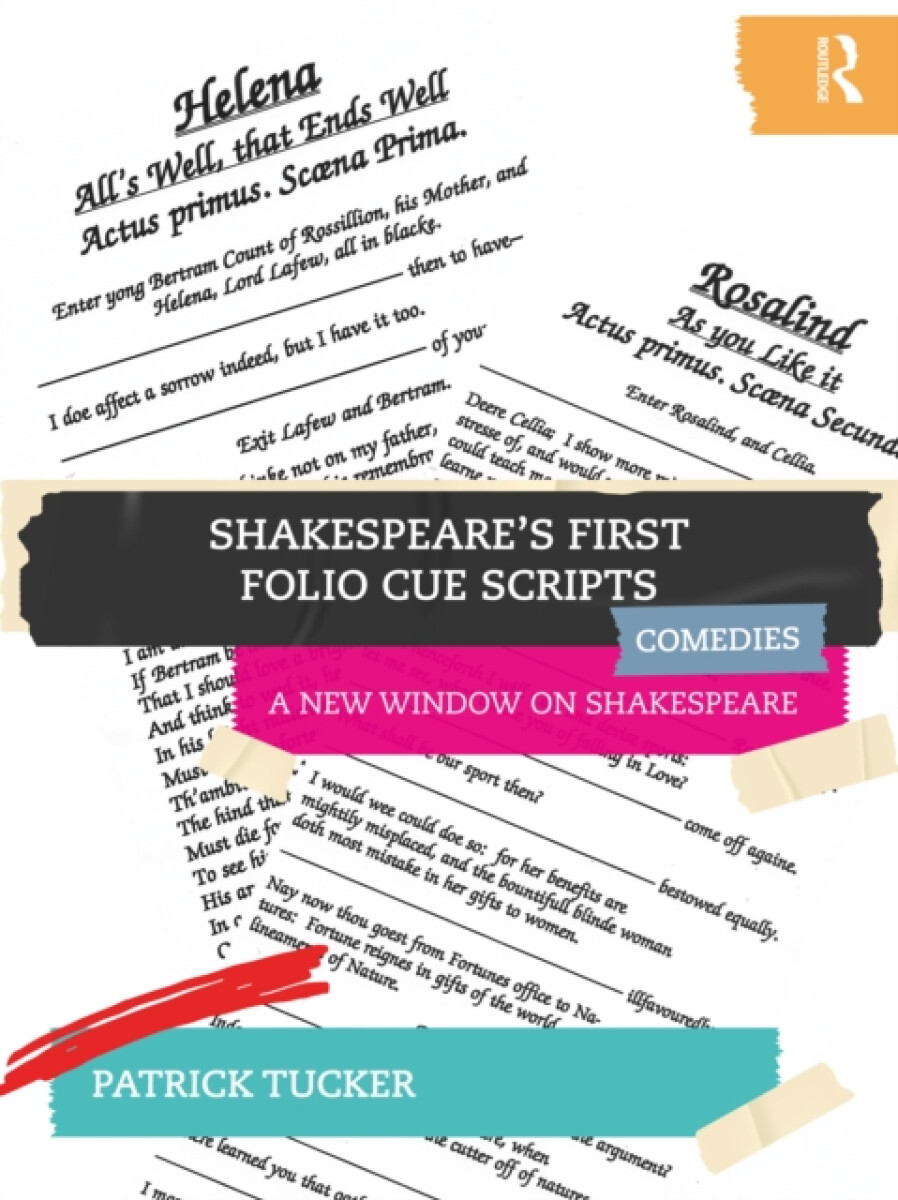 Kniha Shakespeare''s First Folio Cue Scripts - Comedies