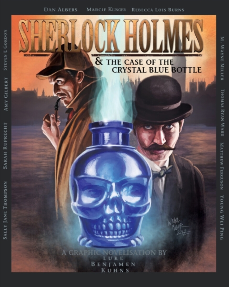 Kniha Sherlock Holmes and the Case of the Crystal Blue Bottle: a Graphic Novel