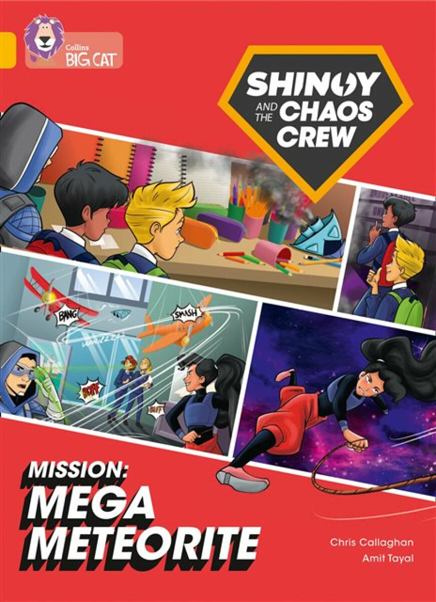 Kniha Shinoy and the Chaos Crew Mission: Mega Meteorite