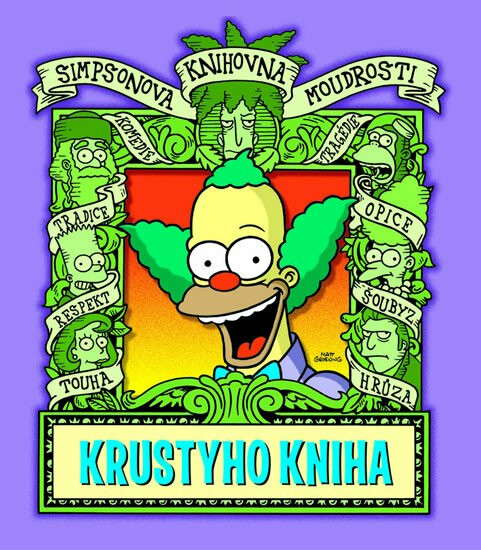 Kniha Simpsonova knihovna moudrosti: Krustyho kniha (Defekt)