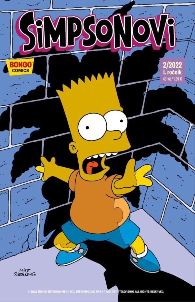 Kniha Simpsonovi 2/2022