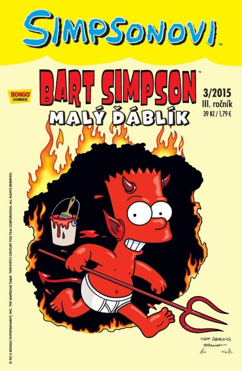Kniha Bart Simpson: Malý ďáblík