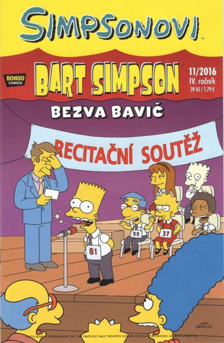 Kniha Bart Simpson: Bezva bavič