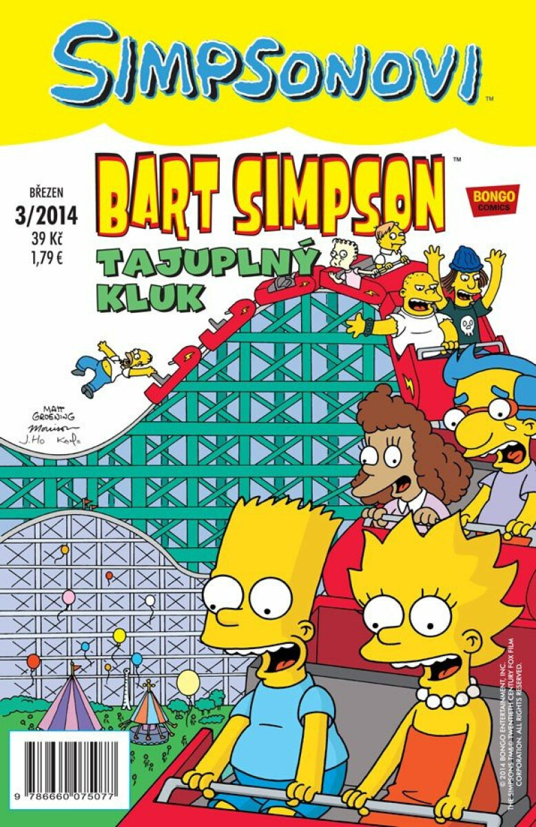 Bart Simpson: Tajuplný kluk koupíte na Knihydobrovsky.cz