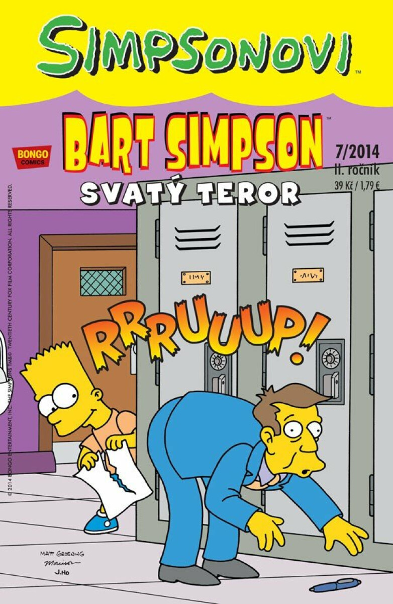 Bart Simpson: Svatý teror koupíte na Knihydobrovsky.cz