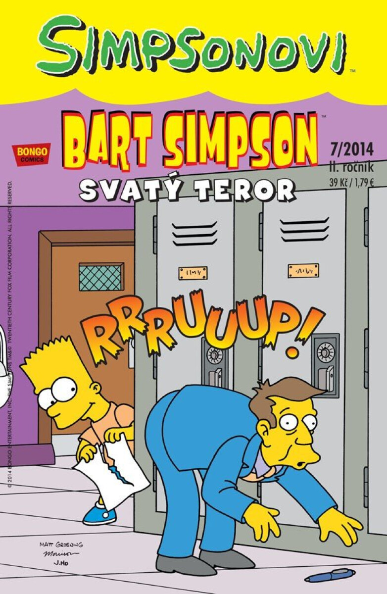 Kniha Bart Simpson: Svatý teror