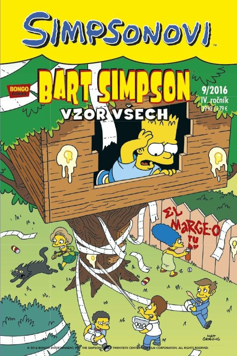 Kniha Bart Simpson: Vzor všech