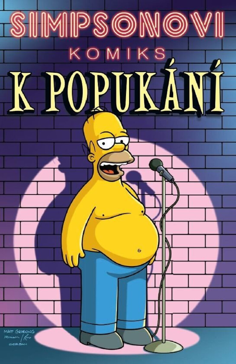 Kniha Simpsonovi: Komiks k popukání