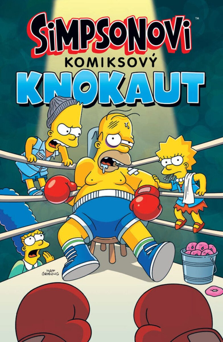 Kniha Simpsonovi: Komiksový knokaut