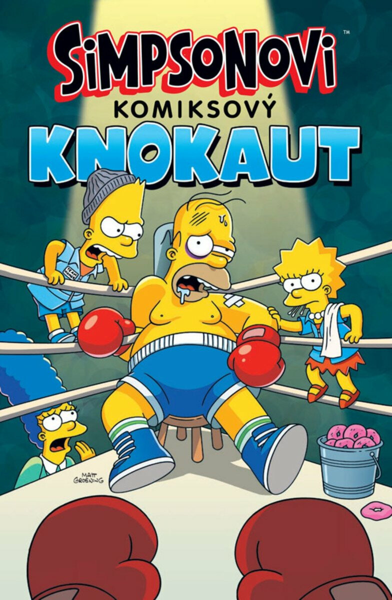Simpsonovi: Komiksový knokaut koupíte na Knihydobrovsky.cz