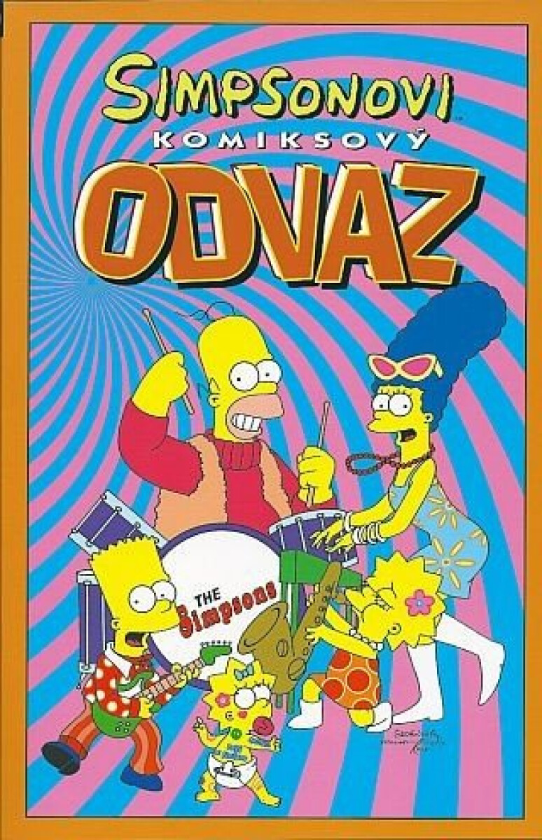 Kniha Simpsonovi: Komiksový odvaz