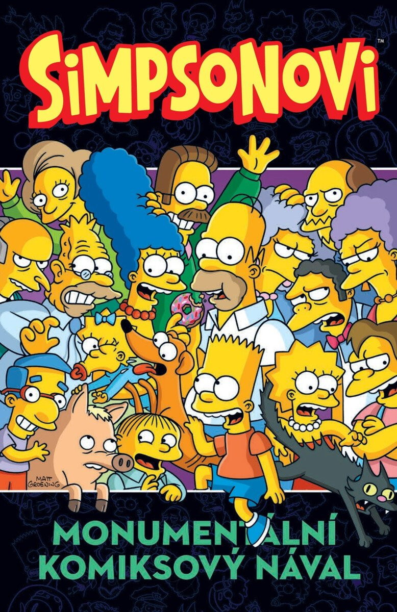 Simpsonovi: Monumentální komiksový nával - Matt Groening