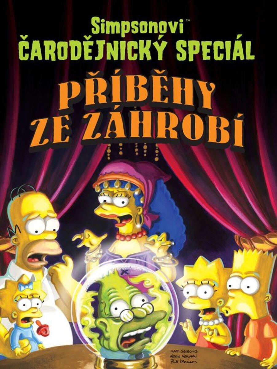 Kniha Simpsonovi: Čarodějnický speciál