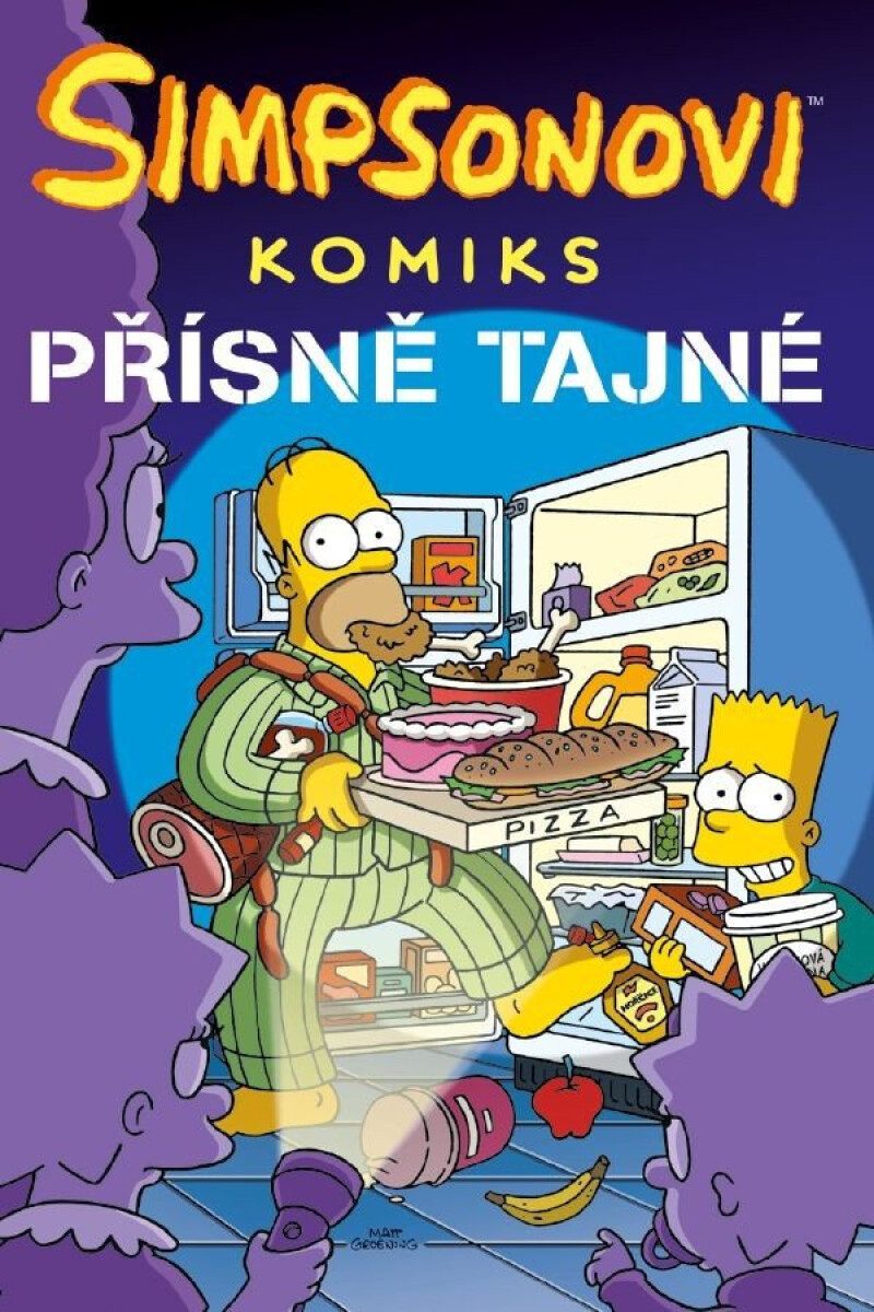 Kniha Simpsonovi: Přísně tajné!