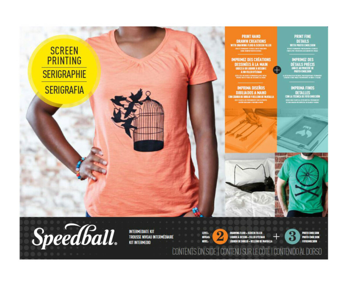 Levně Sítotisková sada Speedball Intermediate 4526