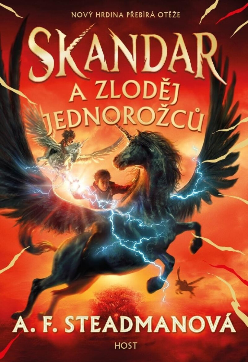 Kniha Skandar a zloděj jednorožců