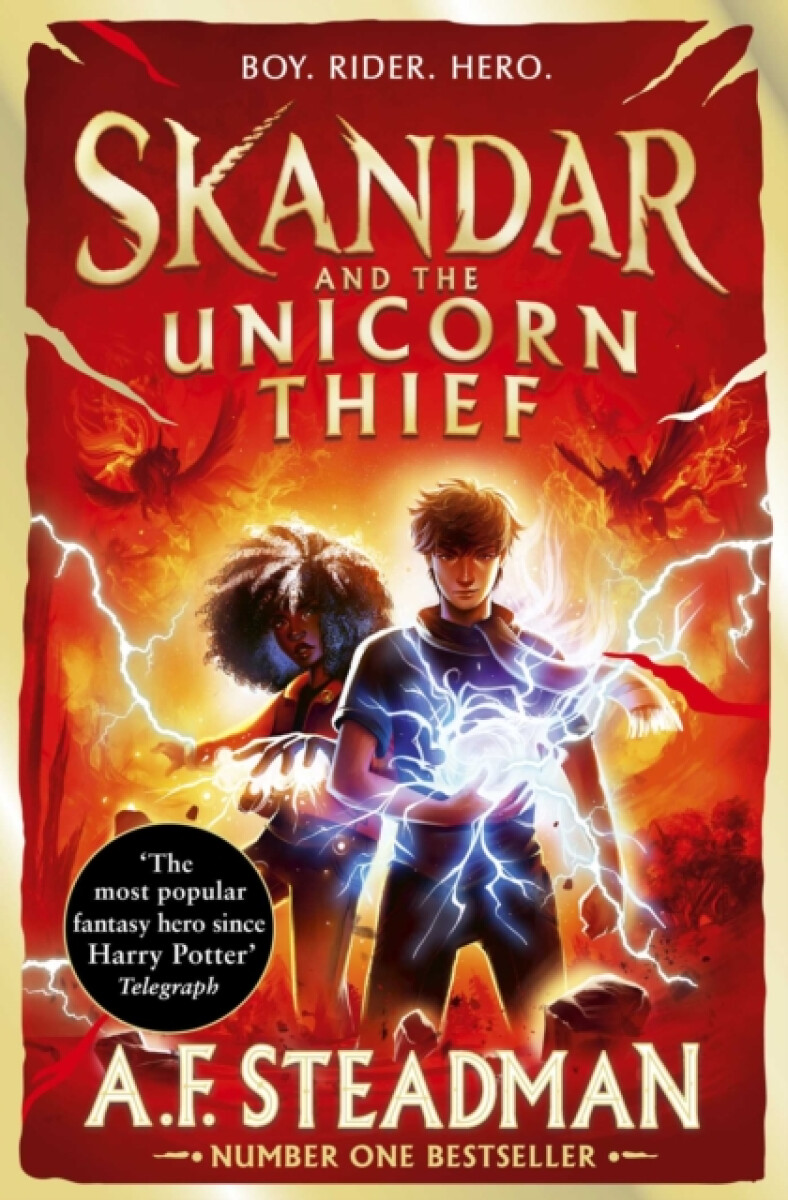 Kniha Skandar and the Unicorn Thief
