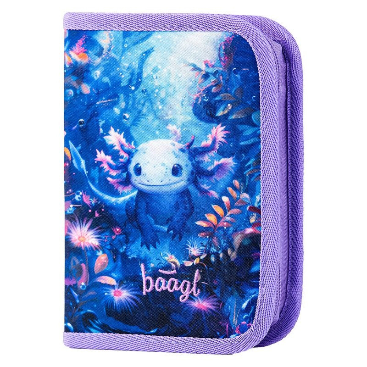 Školní penál jednopatrový Axolotl