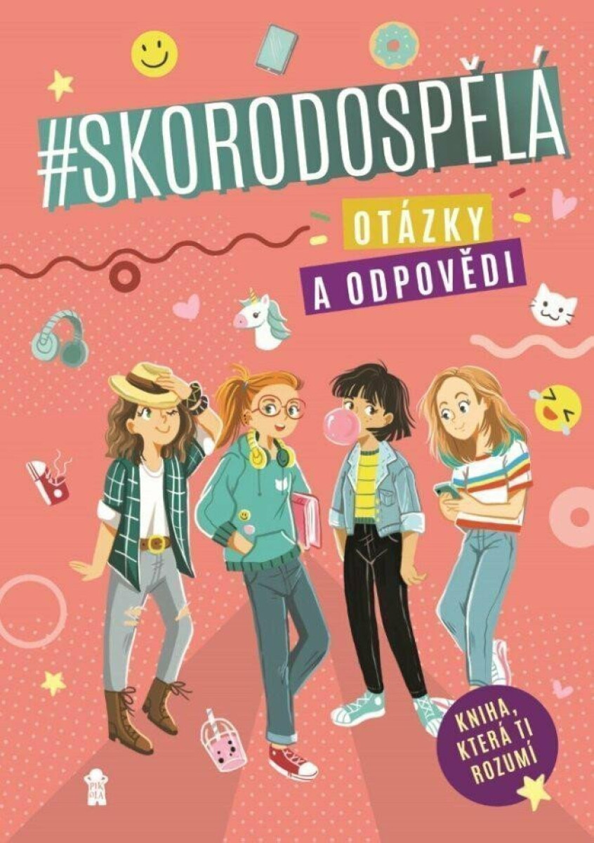 Kniha Skorodospělá. Otázky a odpovědi