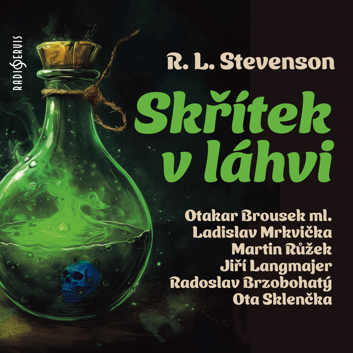 Levně Skřítek v láhvi - Robert Louis Stevenson - audiokniha