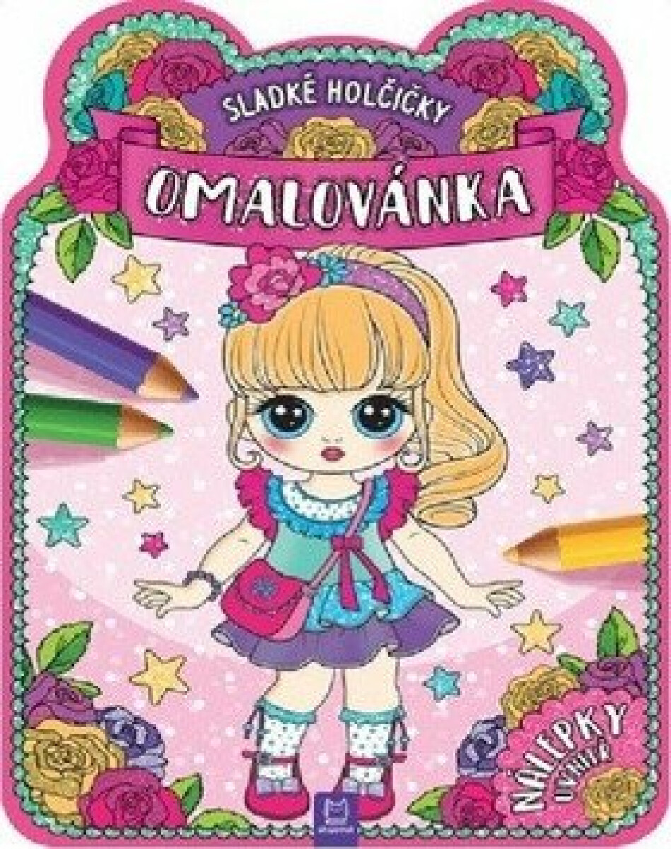 Kniha Omalovánka: Sladké holčičky