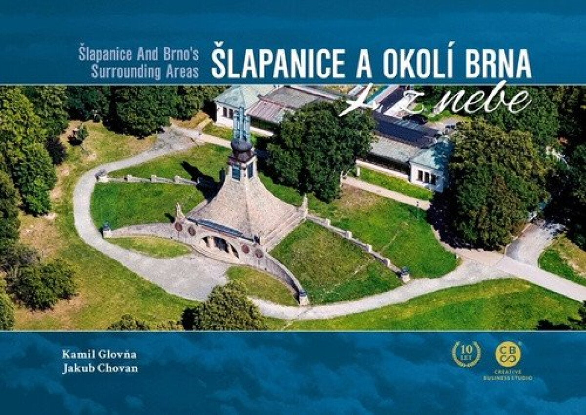 Kniha Šlapanice a okolí Brna z nebe
