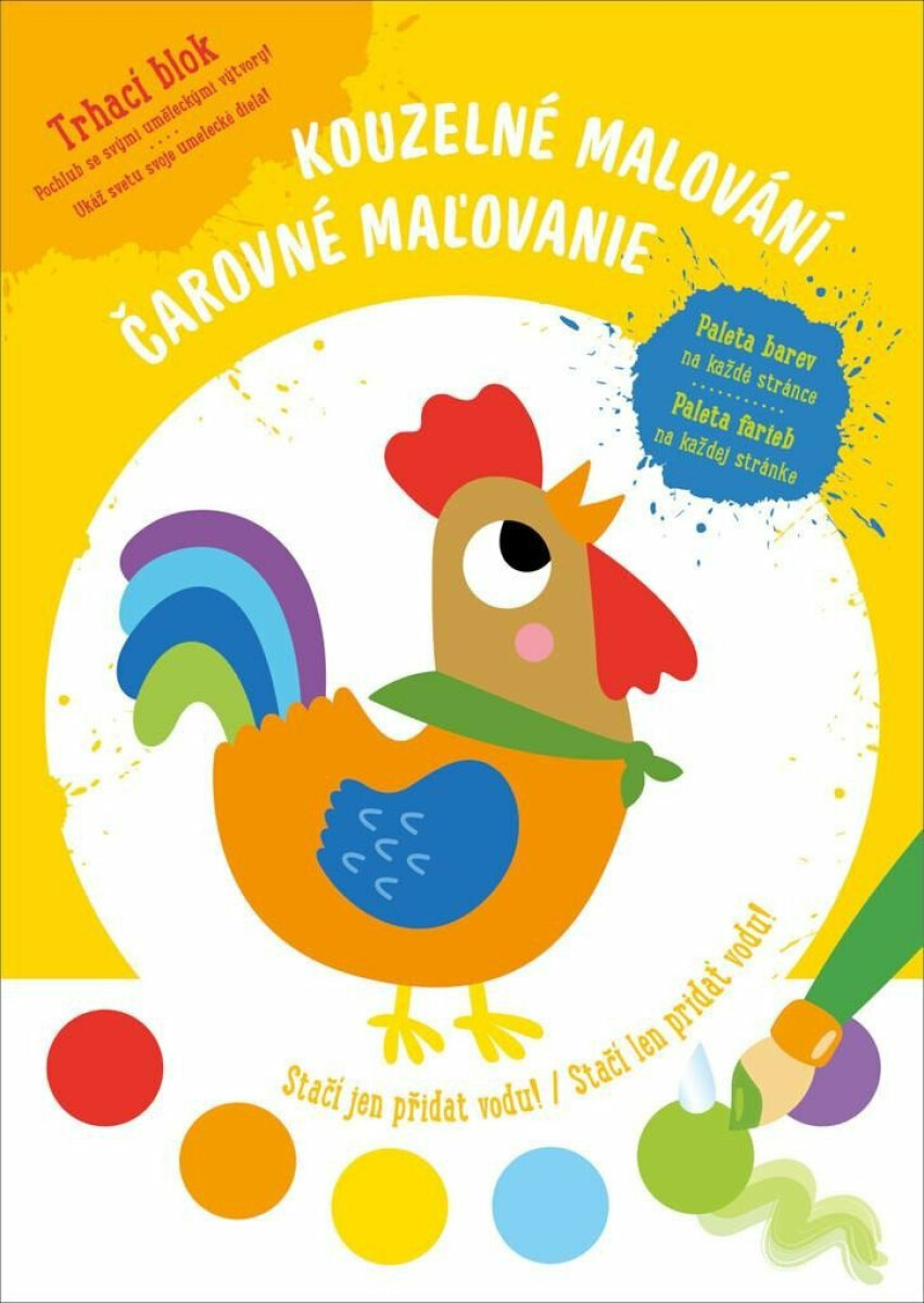 Čarovné maľovanie Sliepka