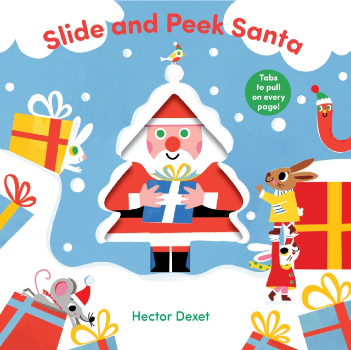 Kniha Slide and Peek Santa
