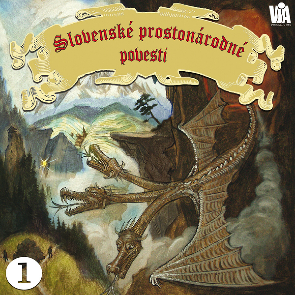 Levně Slovenské prostonárodné povesti dľa P. E. Dobšinského (prvá séria) - Pavol Dobšinský - audiokniha