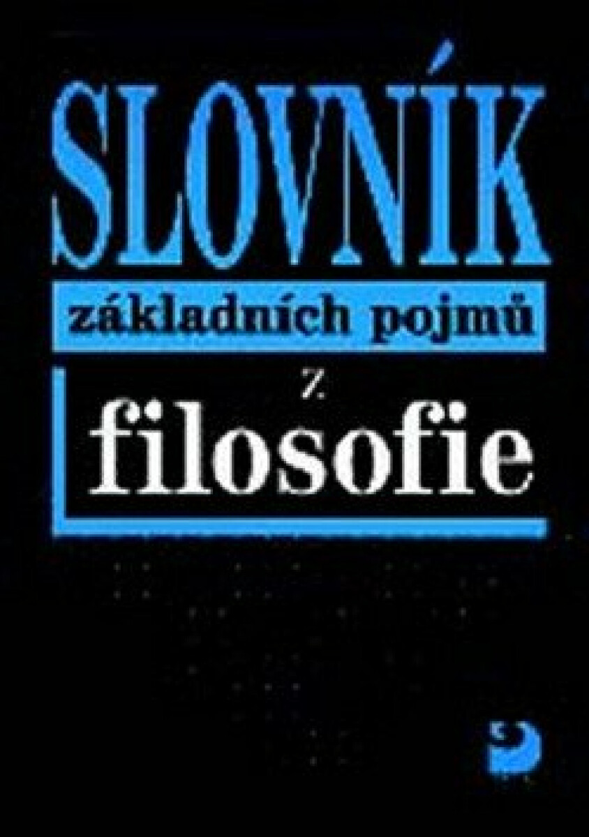 Kniha Slovník základních pojmů z filosofie