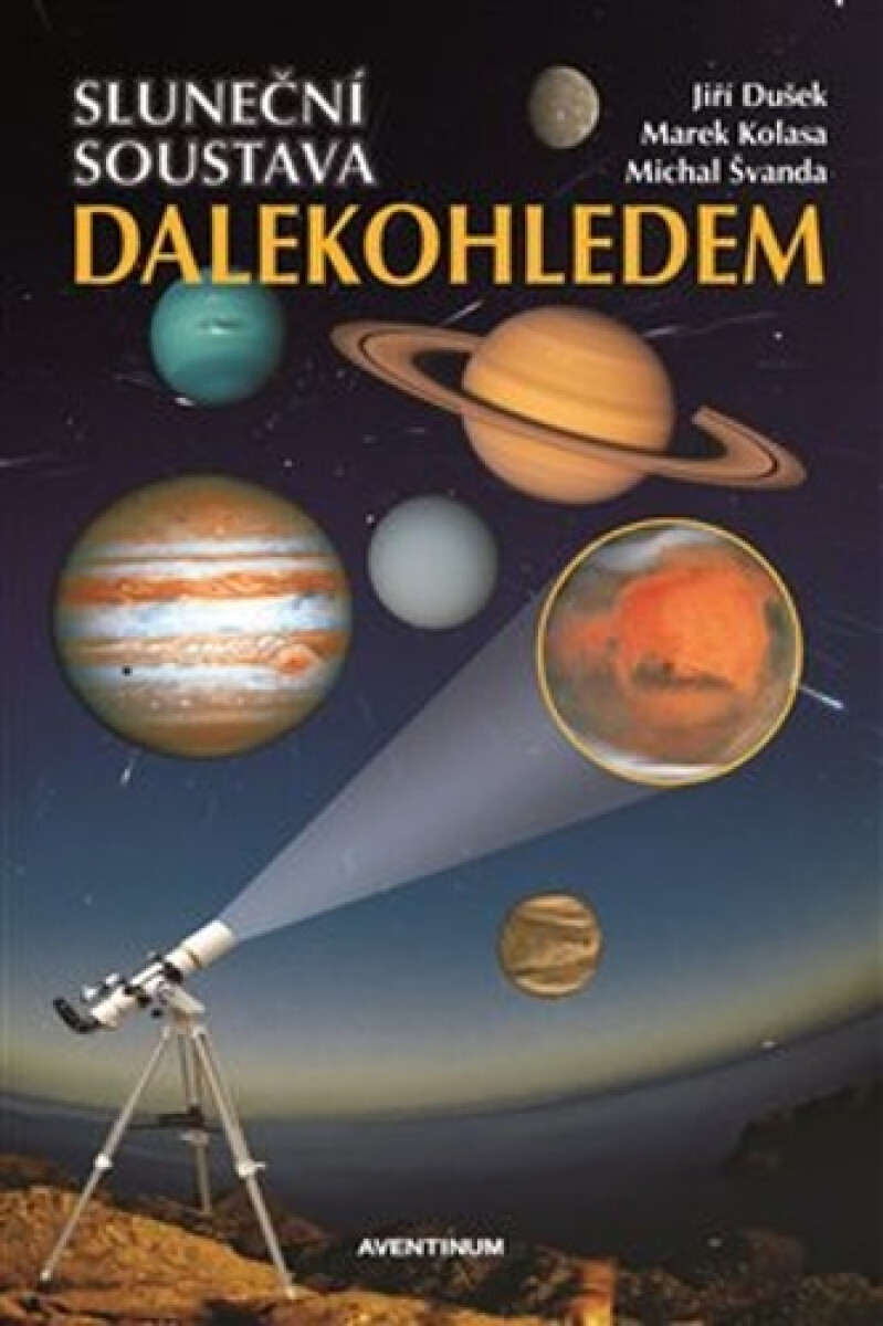 Kniha Sluneční soustava dalekohledem