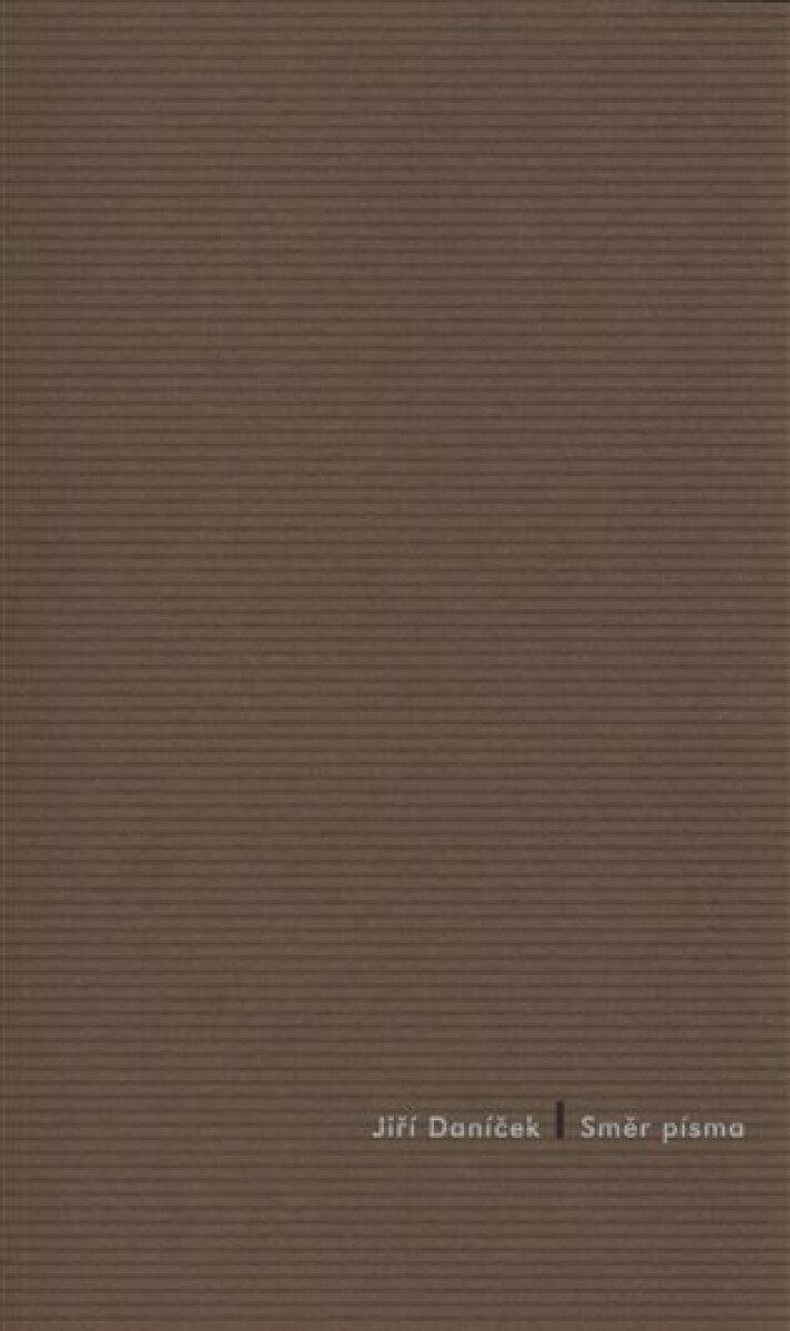 Kniha Směr písma
