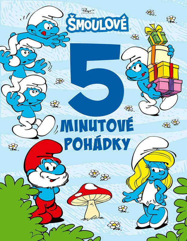 Kniha Šmoulové - 5minutové pohádky, 2. vydání