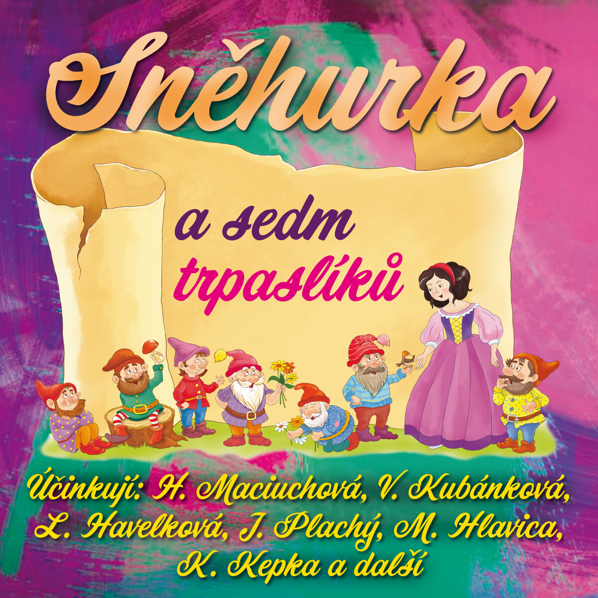 Levně Sněhurka a sedm trpaslíků - Jacob Grimm, Wilhelm Grimm - audiokniha